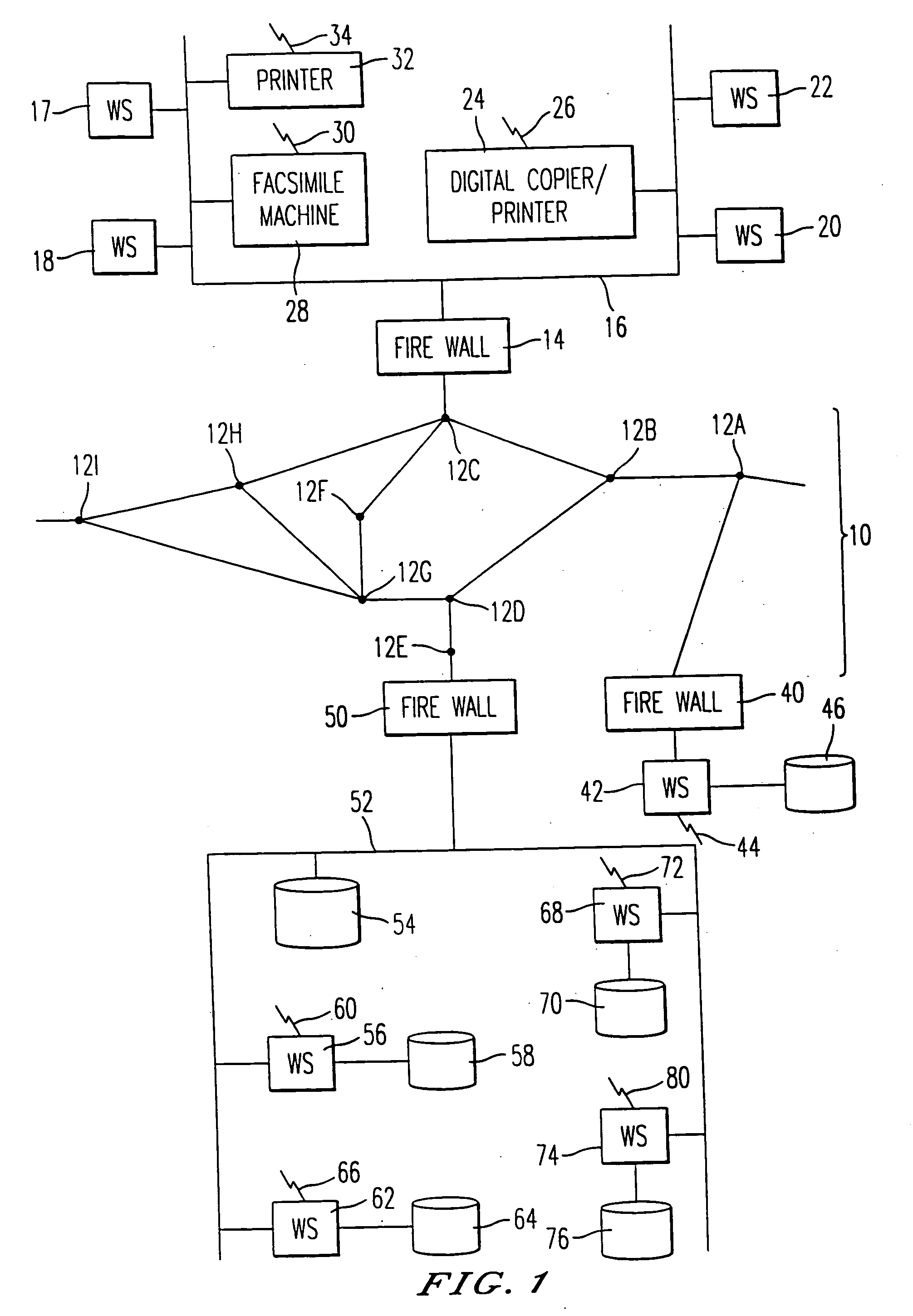 Method and system for diagnosis and control of machines using connection and connectionless modes of communication