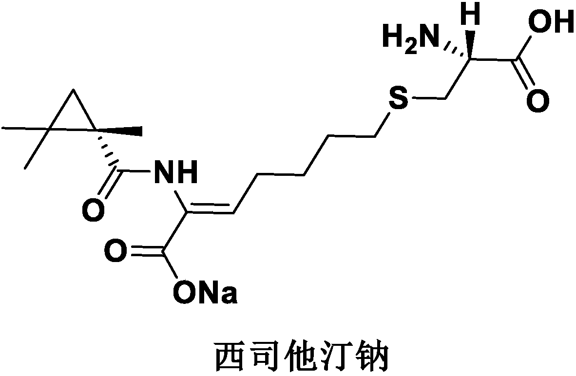 A kind of imipenem cilastatin sodium sterile powder preparation for injection and preparation method thereof