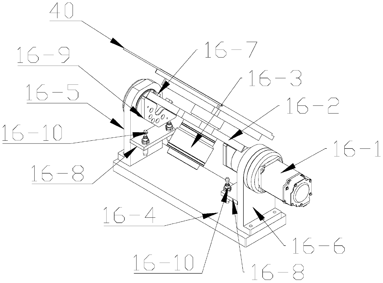 Five-axis linkage round hole glue dispenser