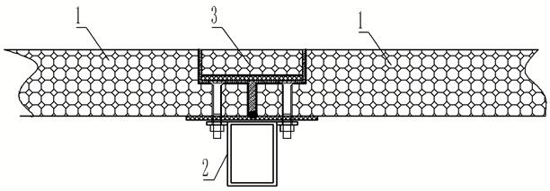 Sealing plate for low temperature dry space and installation method thereof