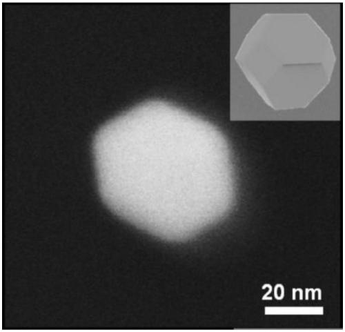 Preparation method of platinum nano cage and application to catalyst