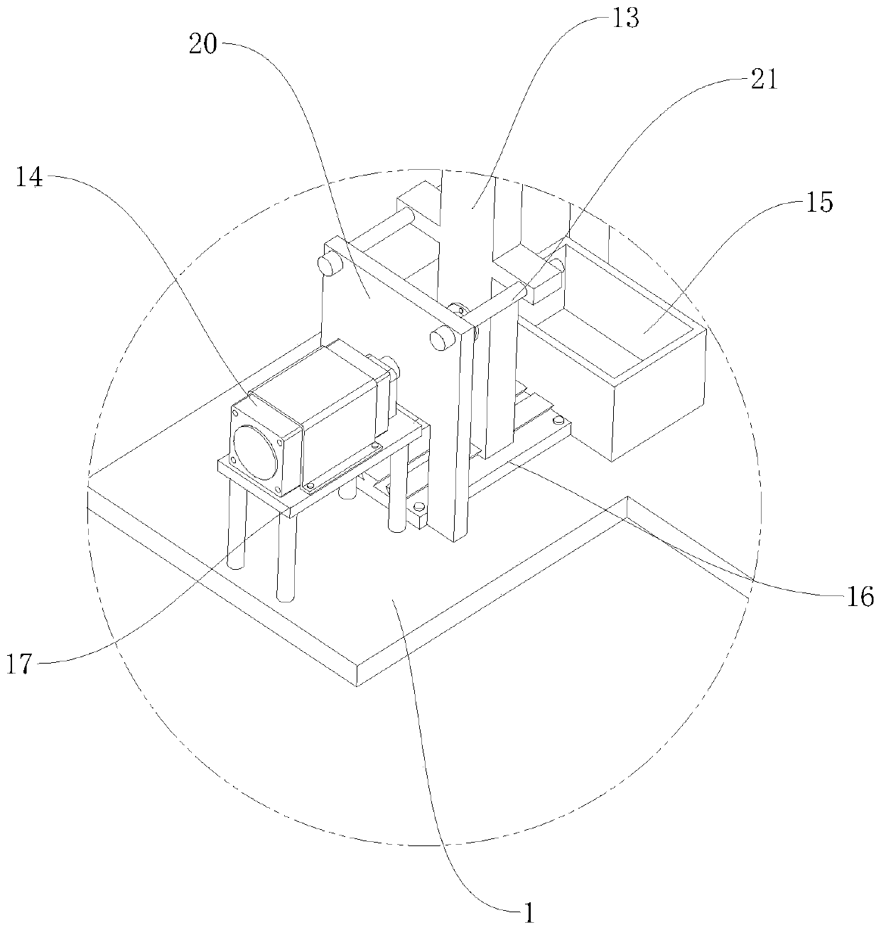 Sorting device for scrap metal recovery