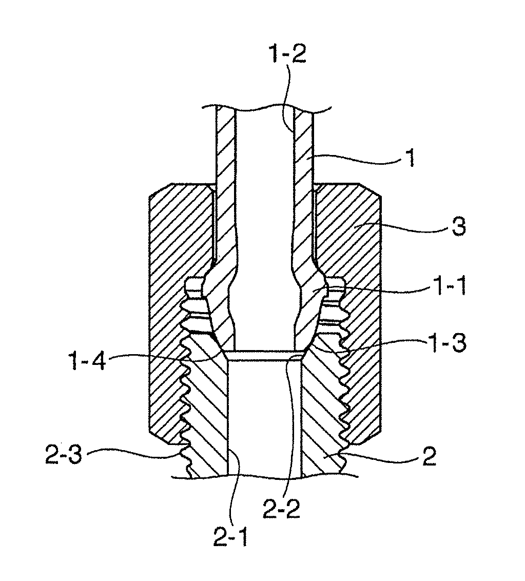 Steel fuel conveying pipe