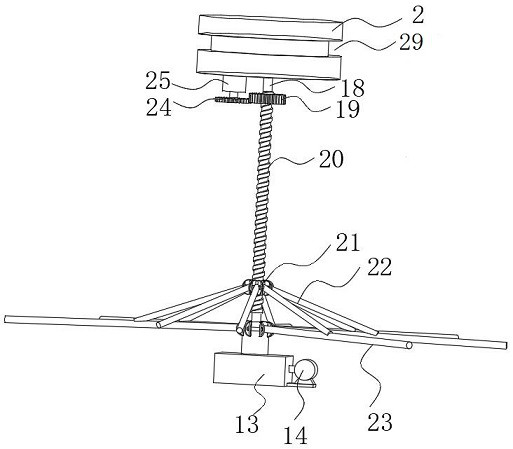 Automatic plant growth lamp capable of automatically adjusting brightness