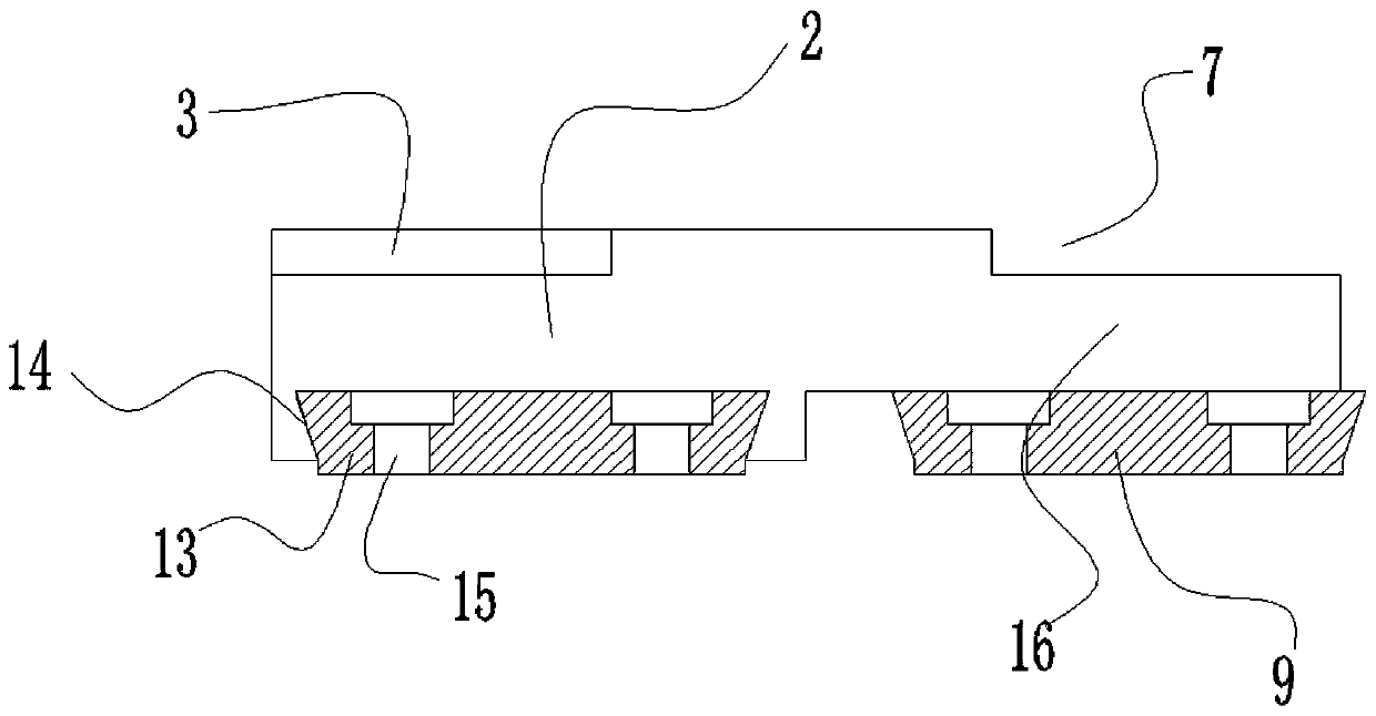 Basalt fiber comb plate, and telescopic part and telescopic device using comb plate