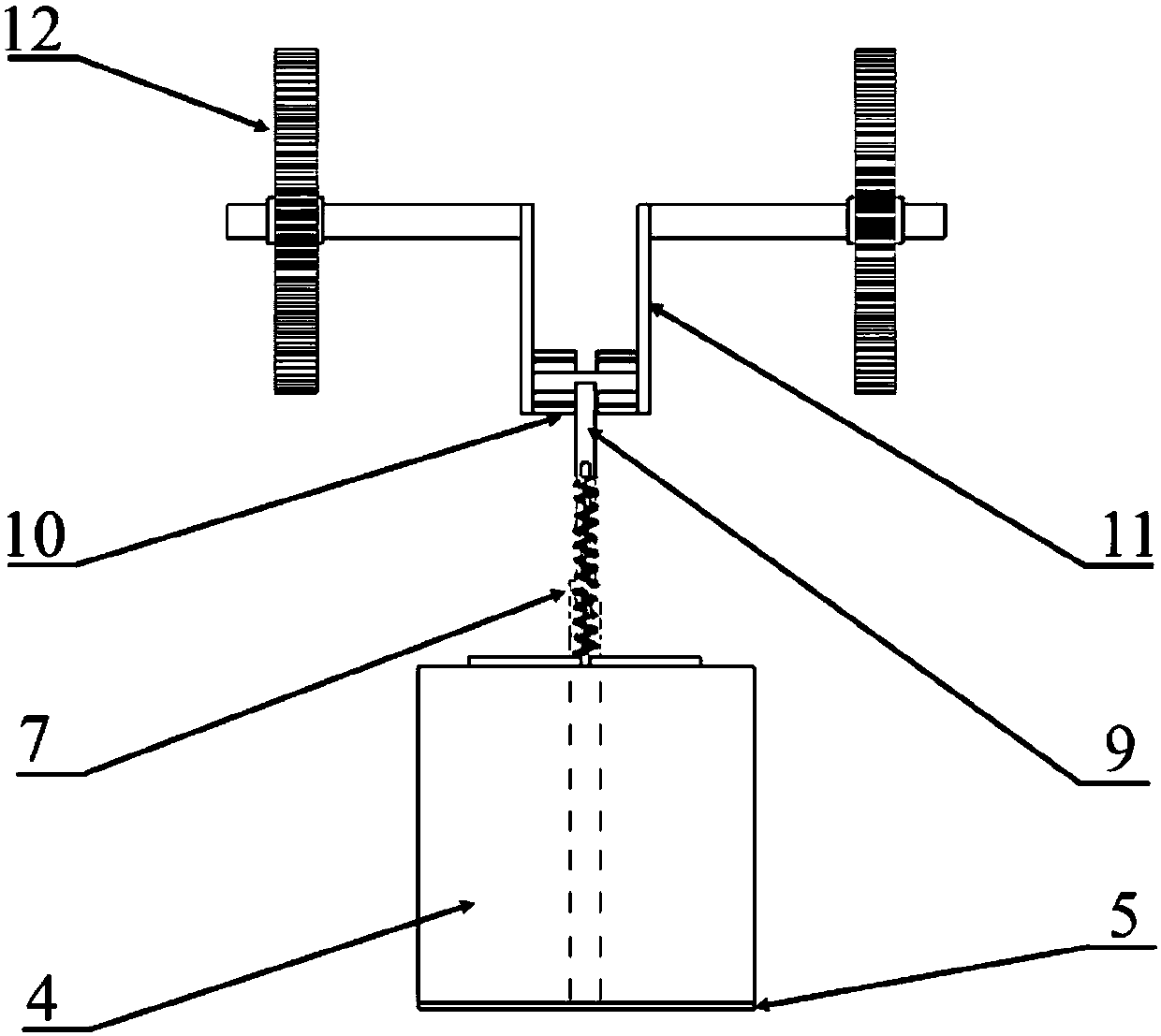 A continuous ramming source device