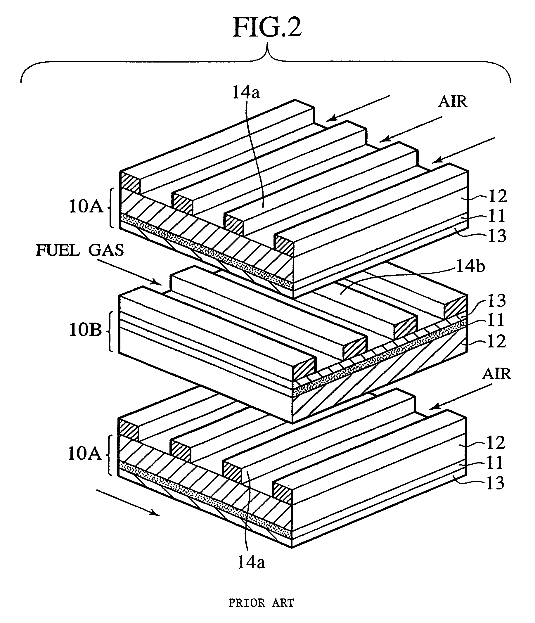 Solid oxide fuel cell stack and method of manufacturing the same