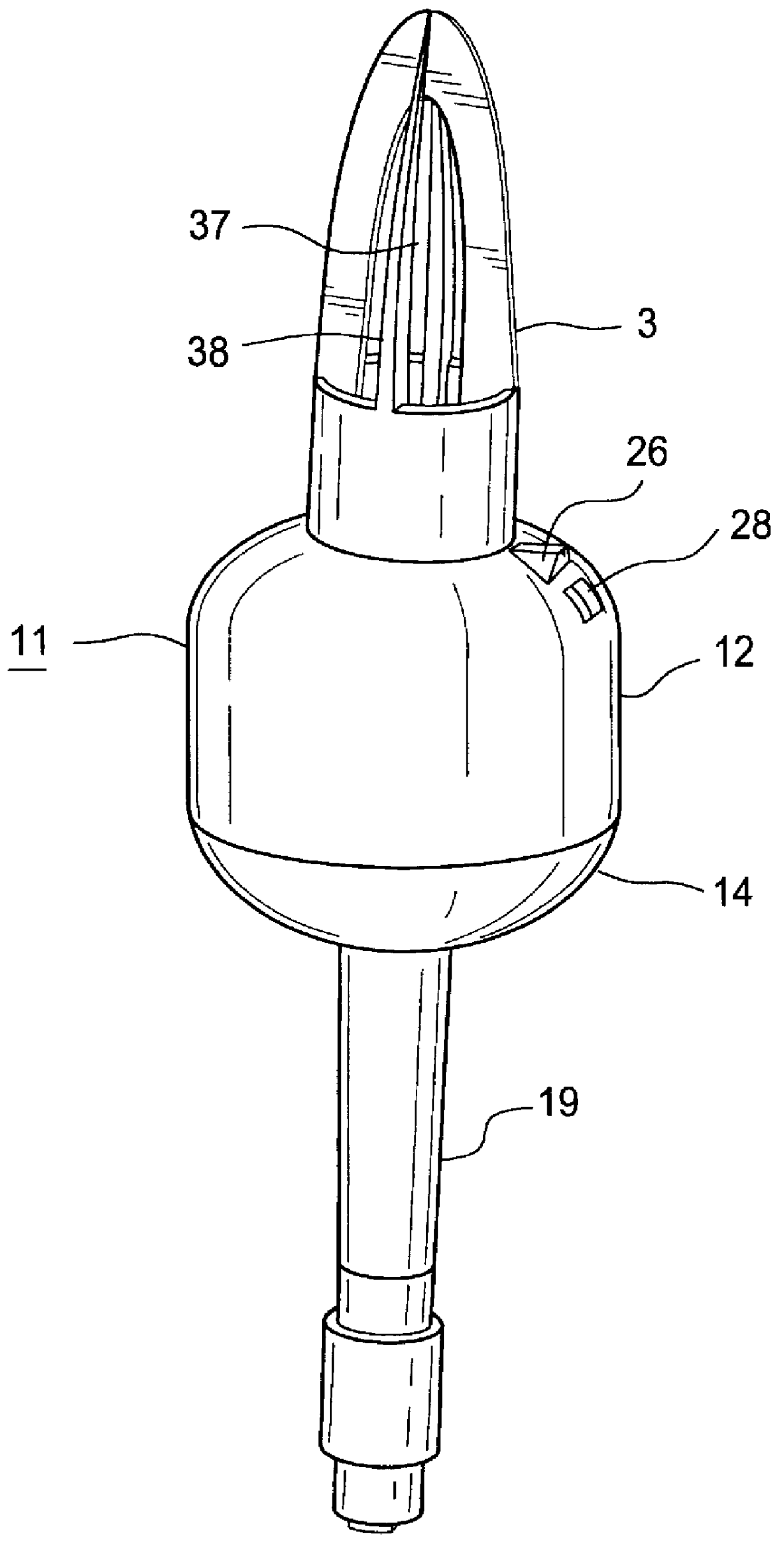 Fishing bobber with sound output