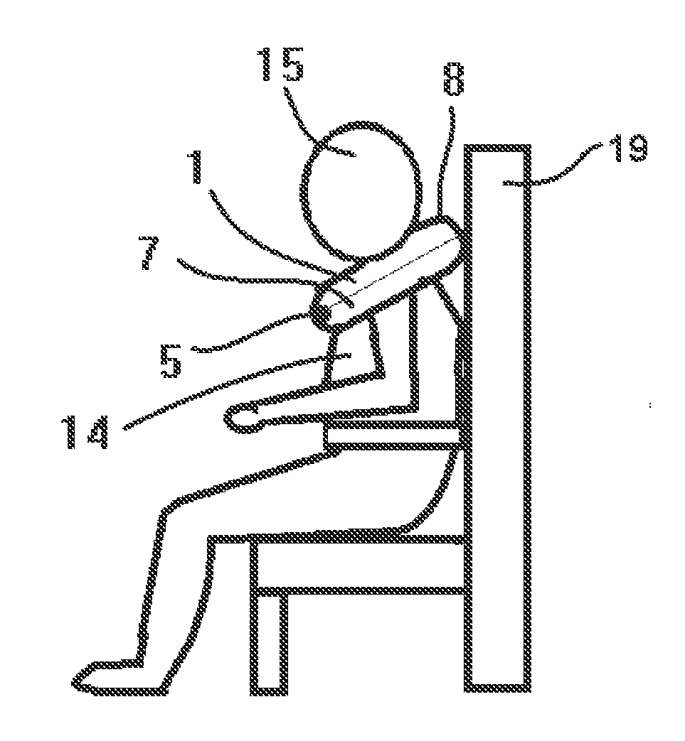 Portable cushioned support