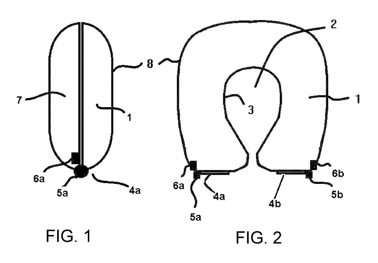 Portable cushioned support