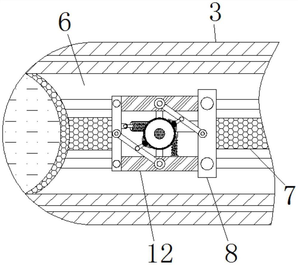 Heat dissipation auxiliary intelligent equipment based on vibration frequency of loudspeaker box