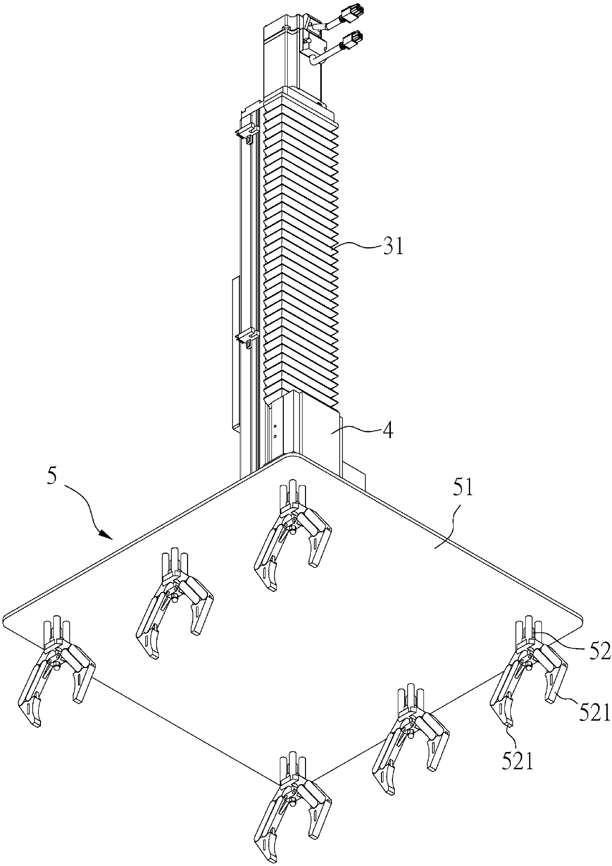 Noddle folding machine and noddle folding method