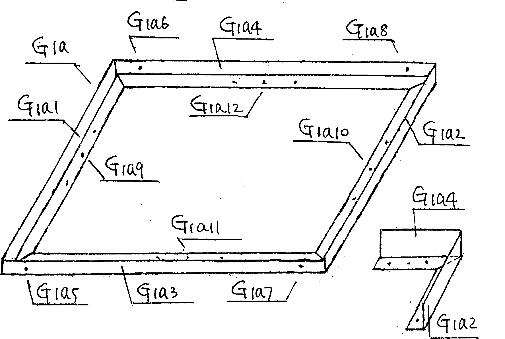 Novel method for manufacturing dual-purpose berth and writing desk combination structure