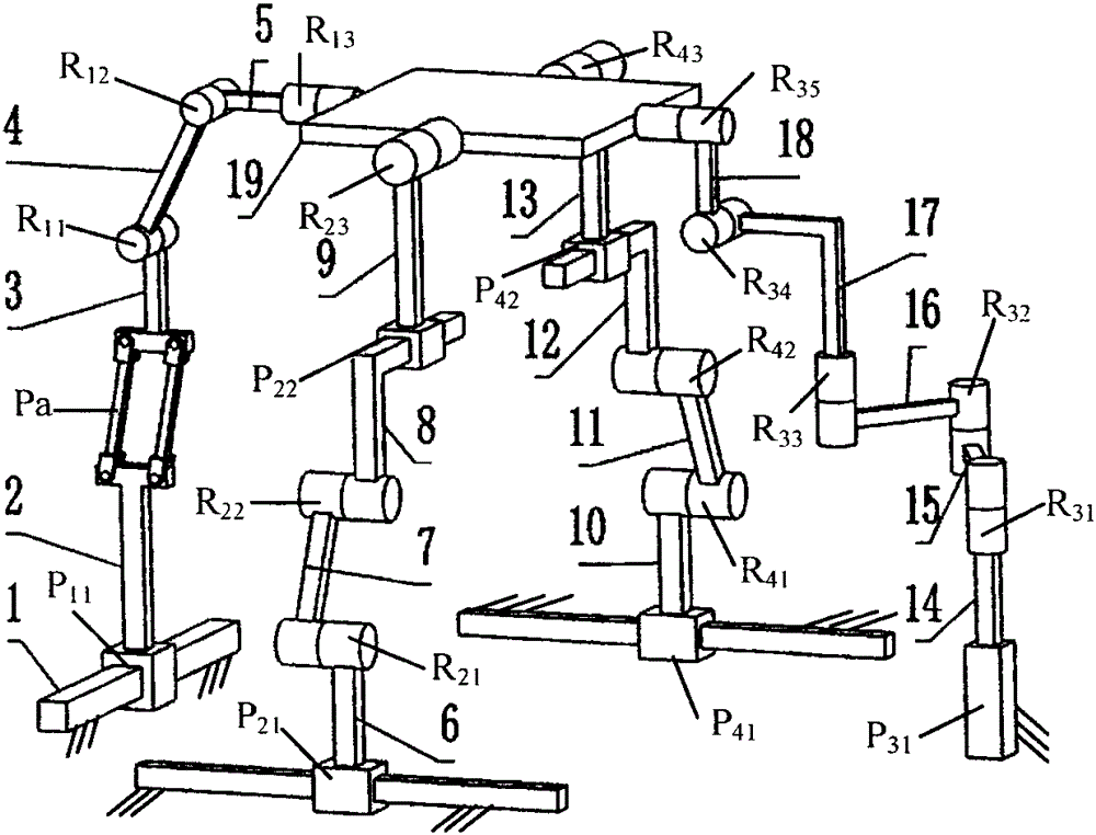 Fully-isotropic parallel robot mechanism with three-dimensional movement function and two-dimensional rotation function