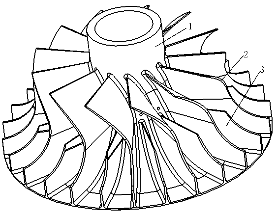 Integral impeller 5-axis machining method based on UG NX system platform