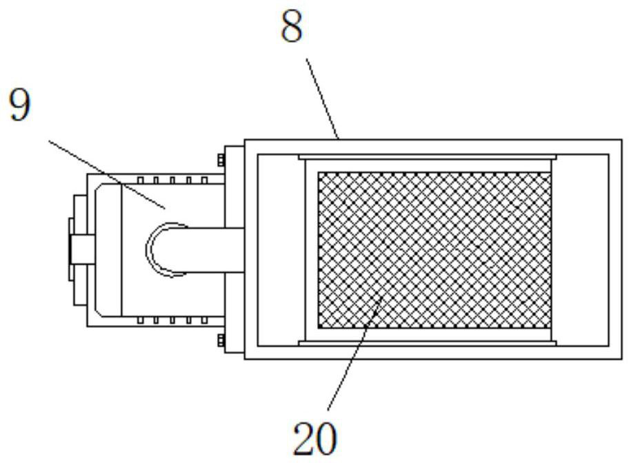 Automobile precision part polishing device with clamping function