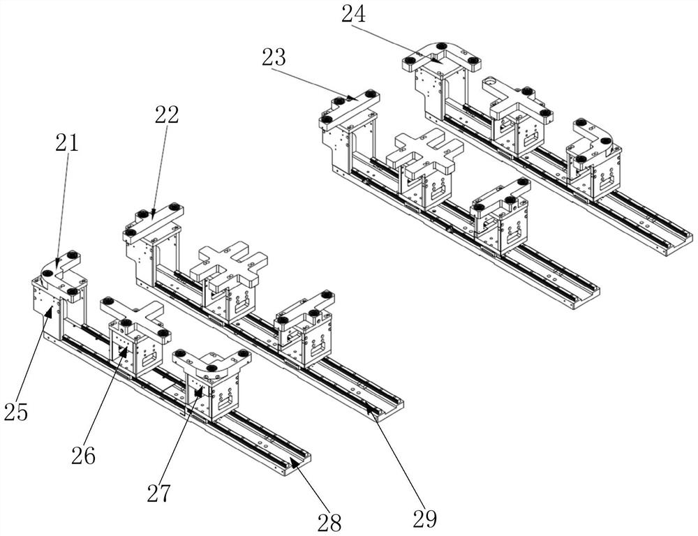 Self-adaptive scaling platform applied to multi-size POL laser cutting