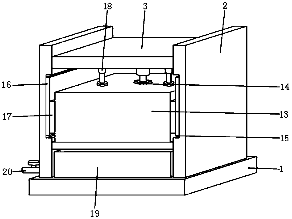 Cutting device for mechanical arm production