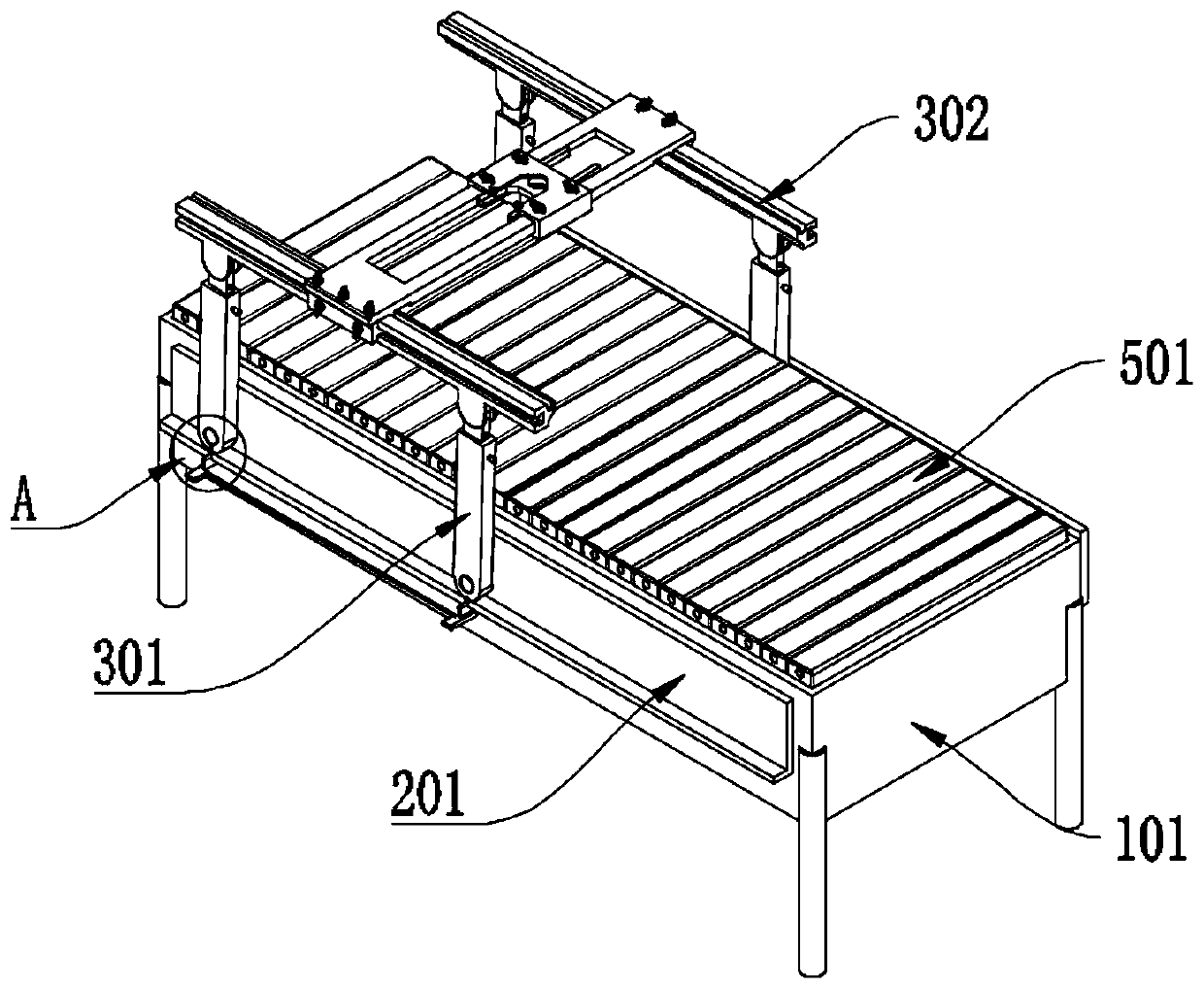 Auxiliary clamping medical instrument for steel bar piercing injury operation