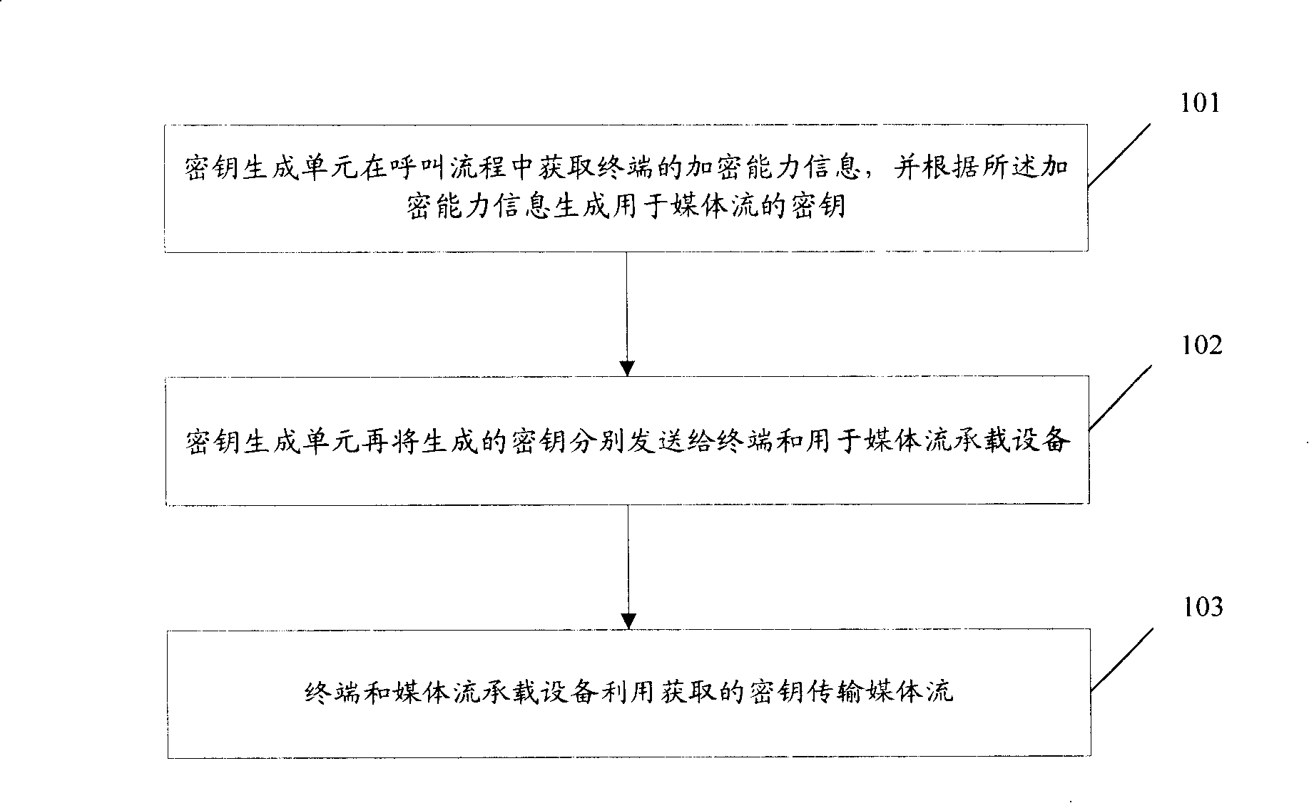 Method and system for safely transmitting media stream