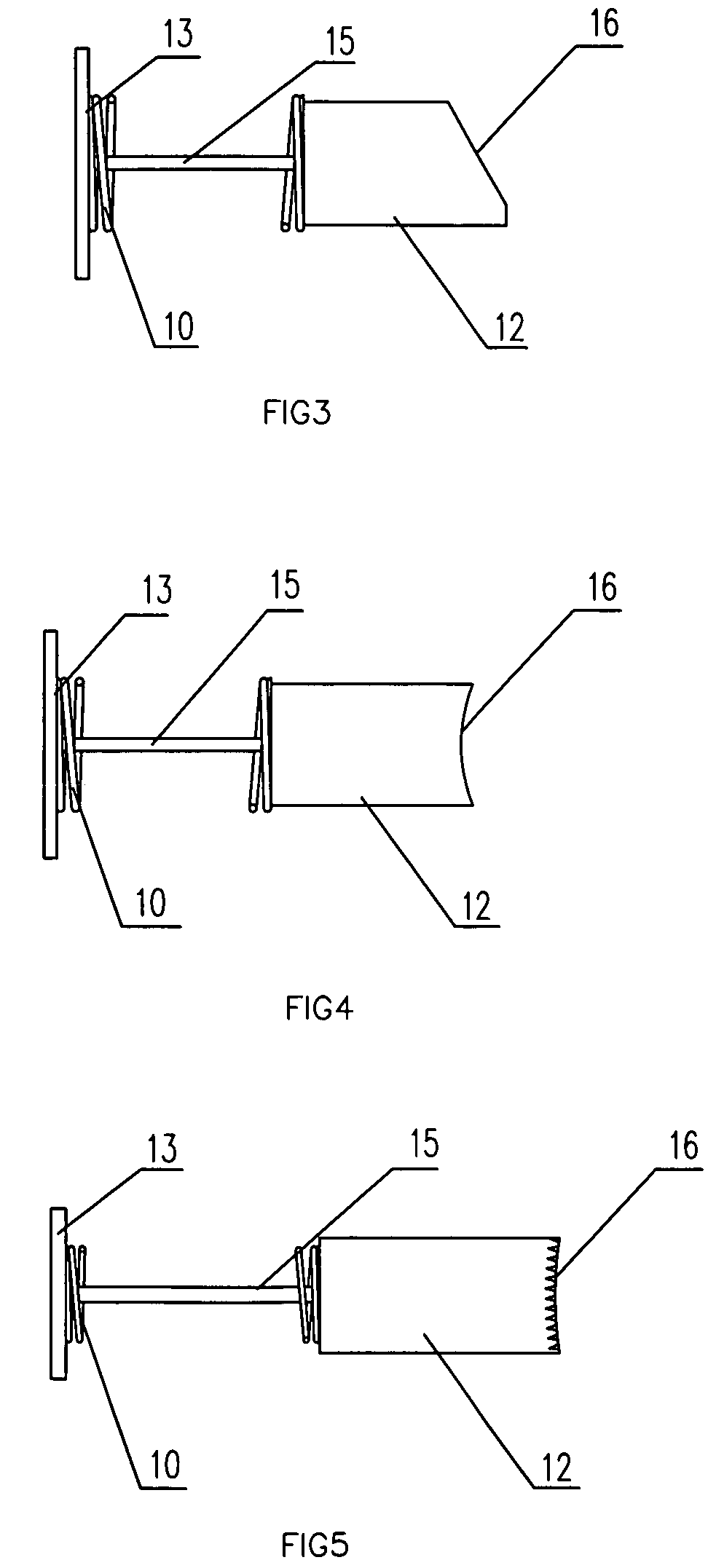 DC motor with externally mounted carbon brush