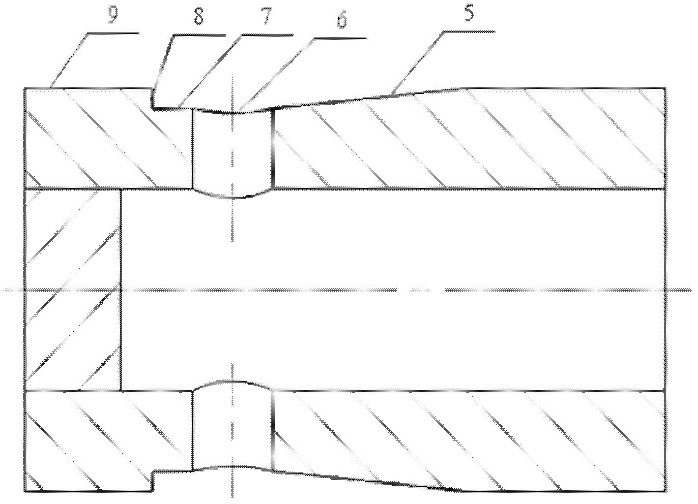 A spray cooling nozzle for grinding