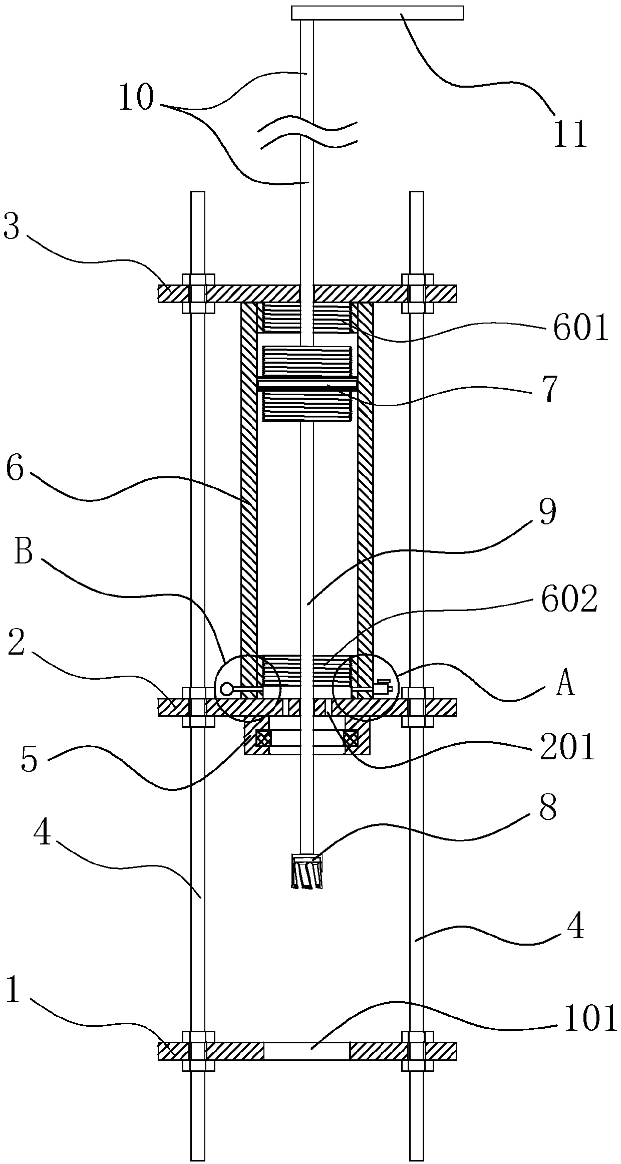 Non-decompression opening equipment for pipe fitting