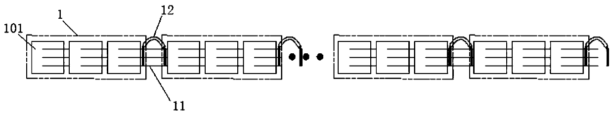 Flexible photovoltaic module manufacturing method