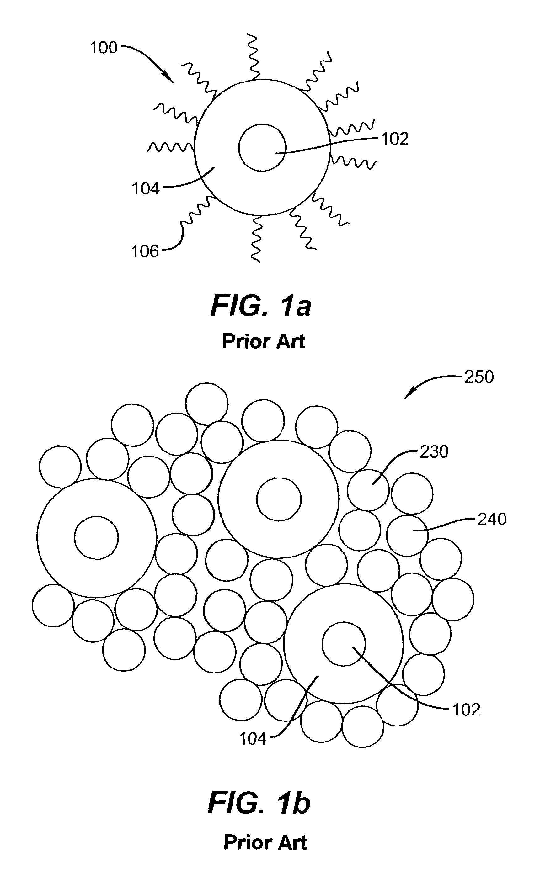 Light-emitting nanocomposite particles