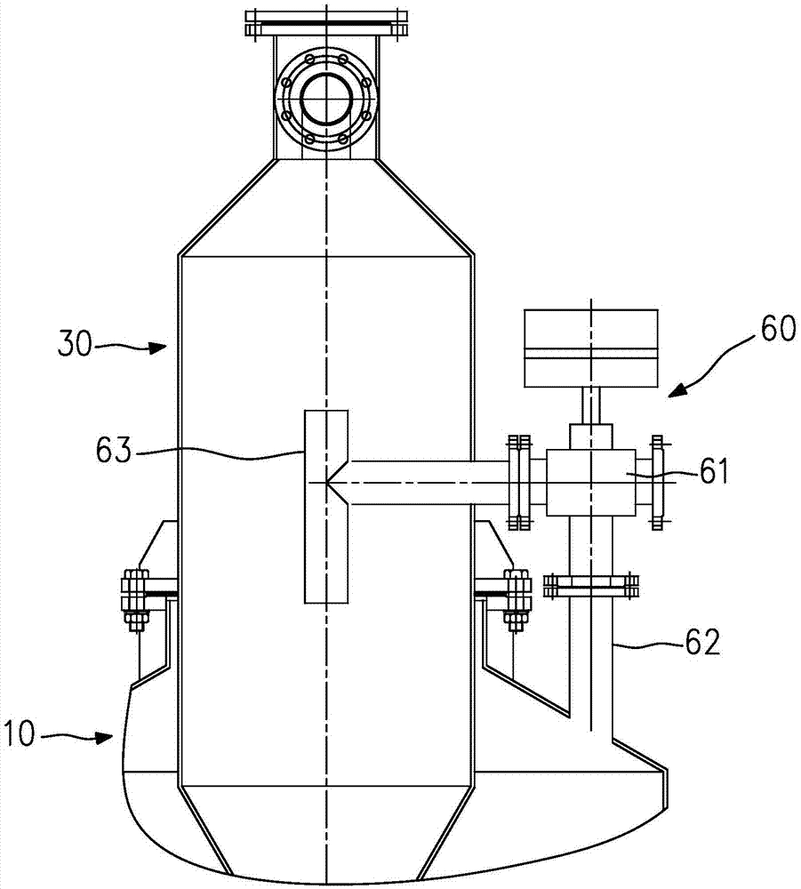 Continuous bin type pneumatic conveying pump