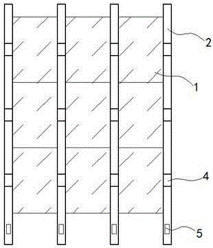 Intelligent daylighting roof of snow removal curtain wall