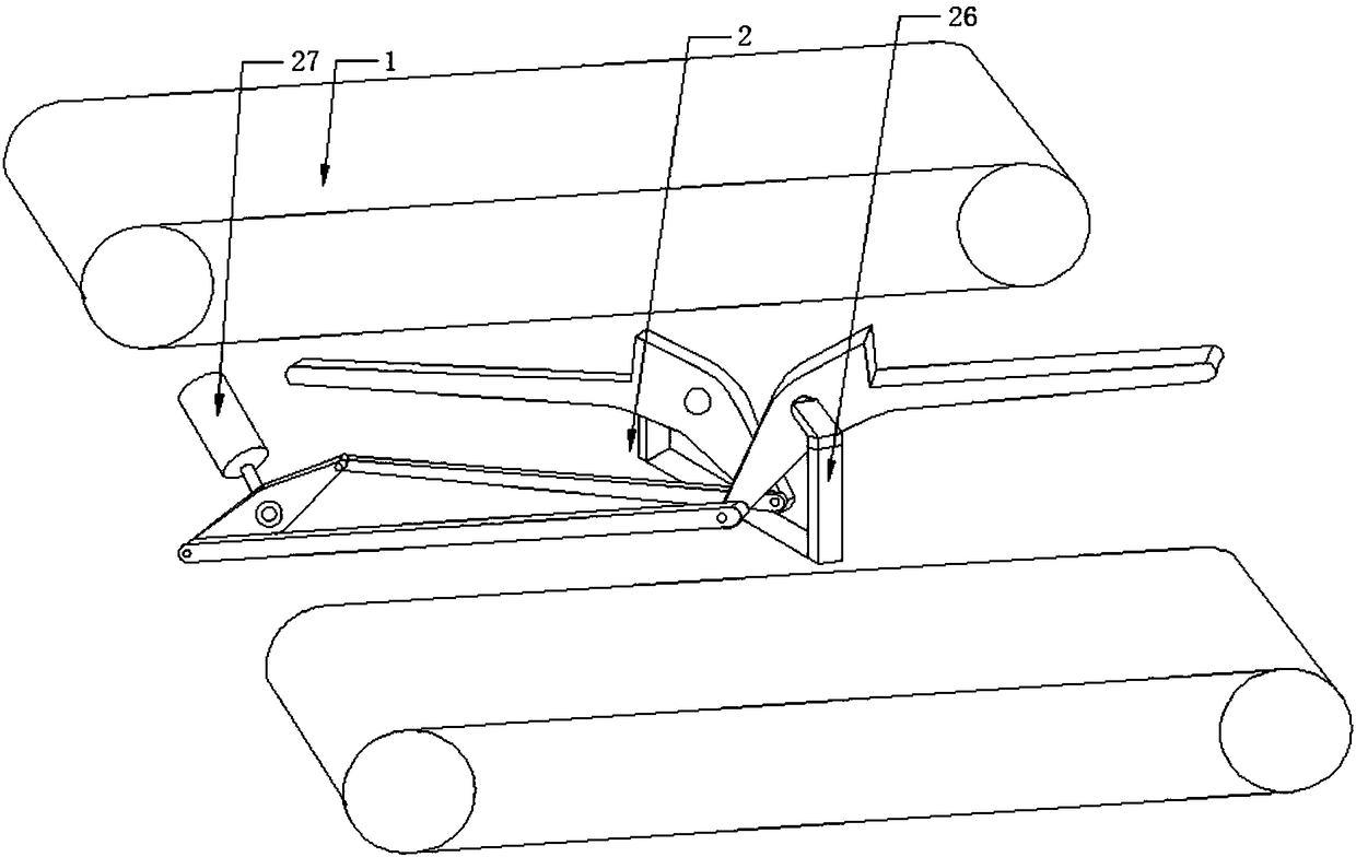 Solar cell turnover device