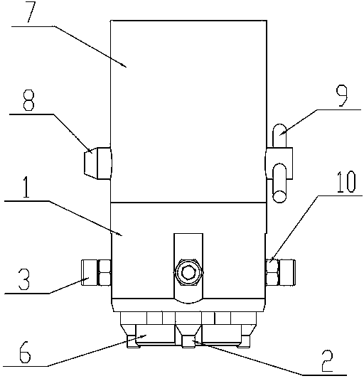 Press-fitting centering device for turbine shell plugging cover