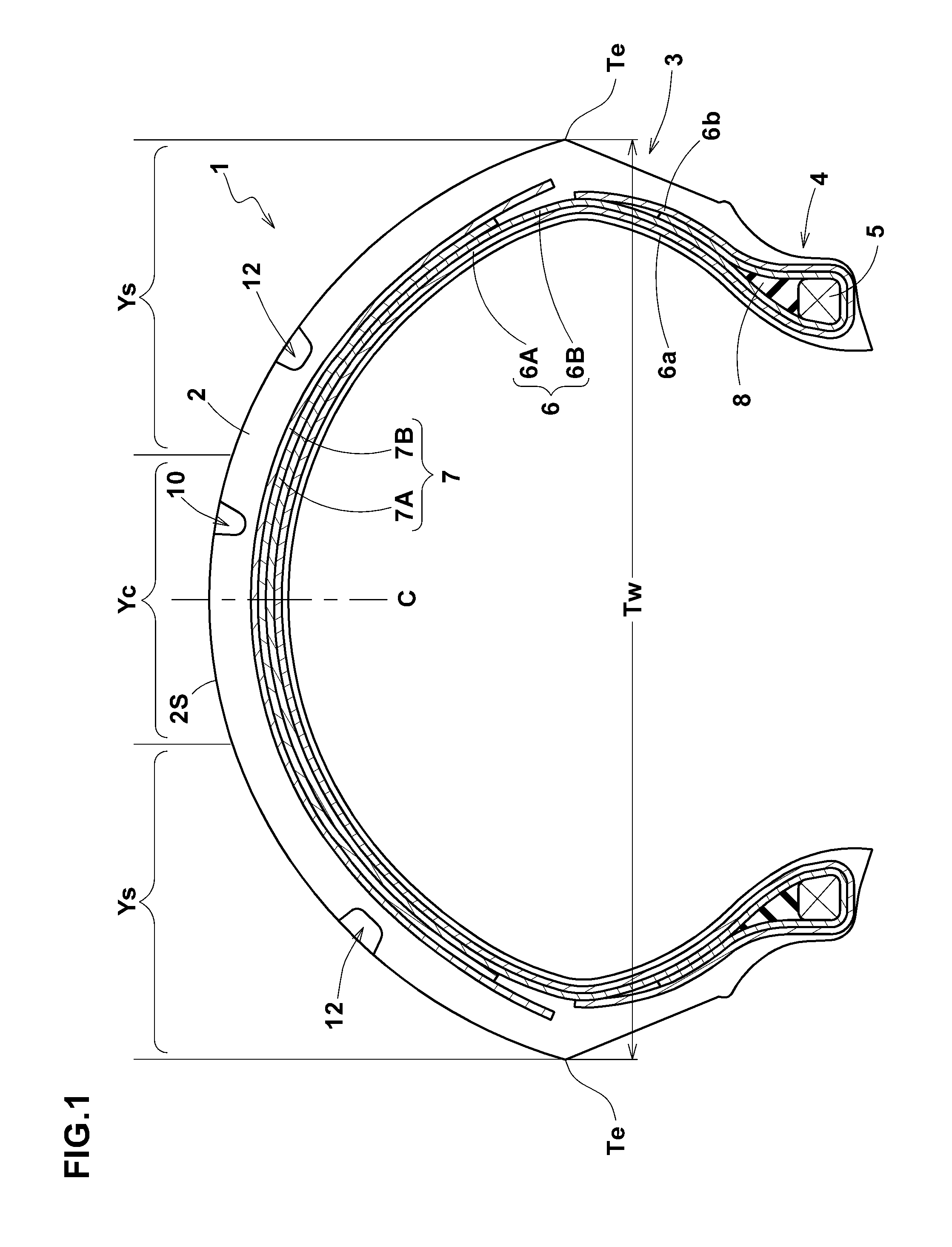 Motorcycle tire