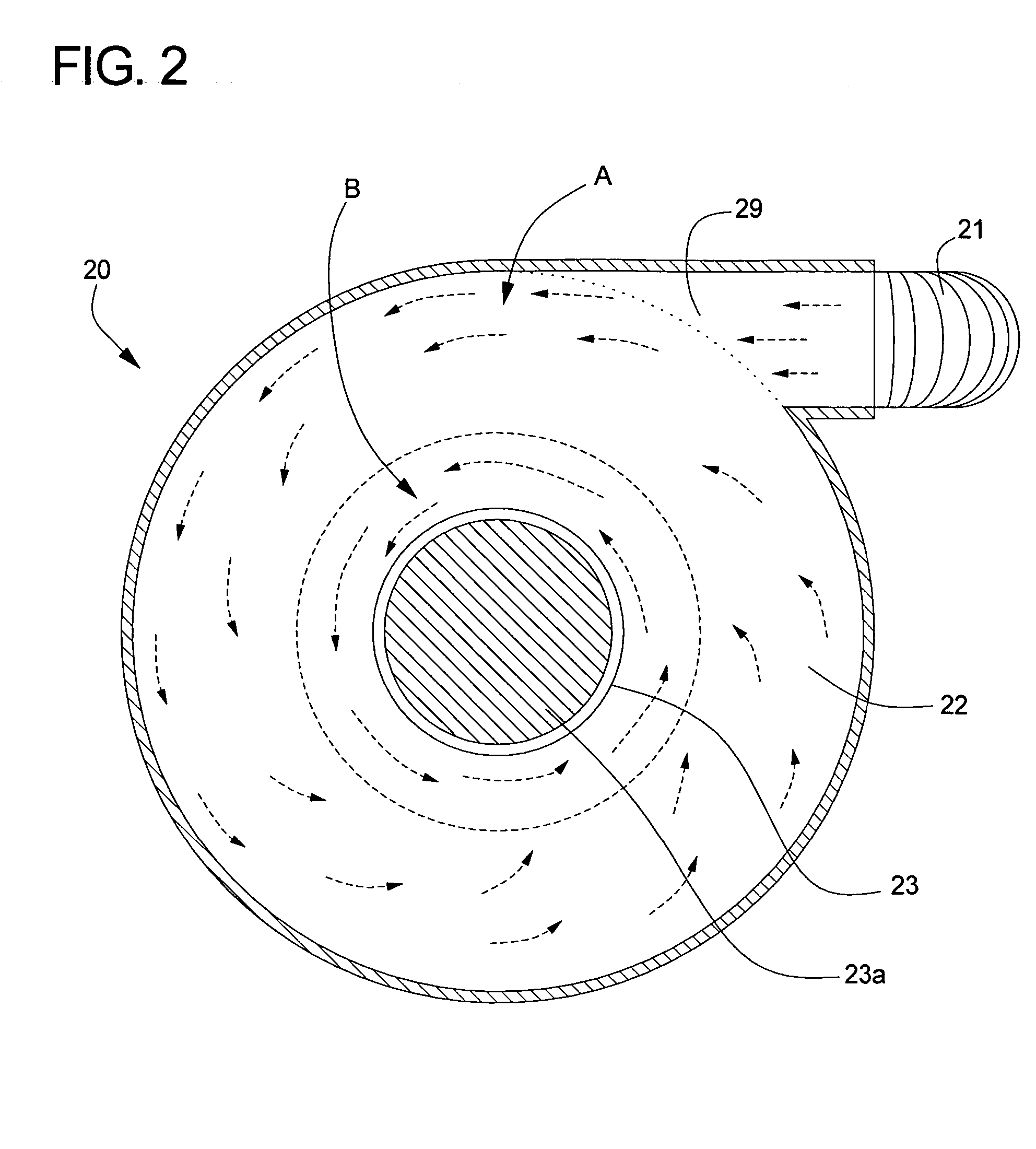 Dust separation system