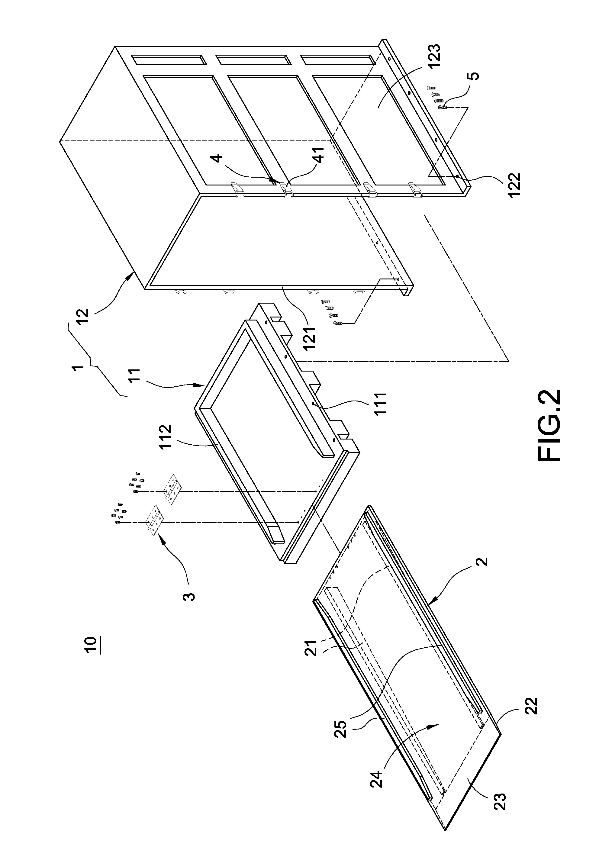 Modular protective housing structure