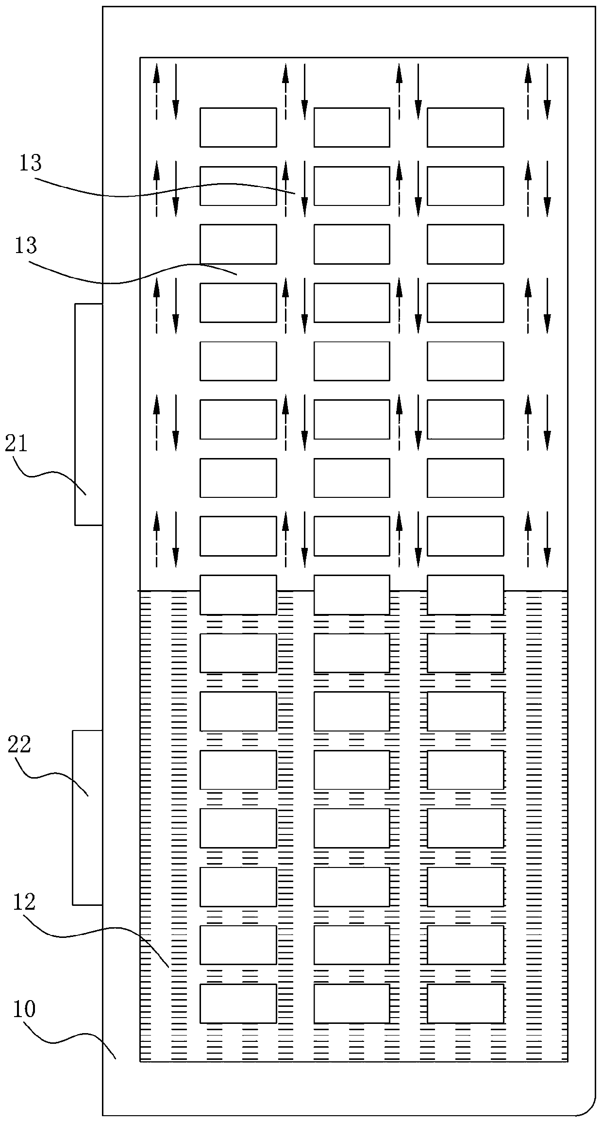 Novel blown aluminum uniform temperature plate