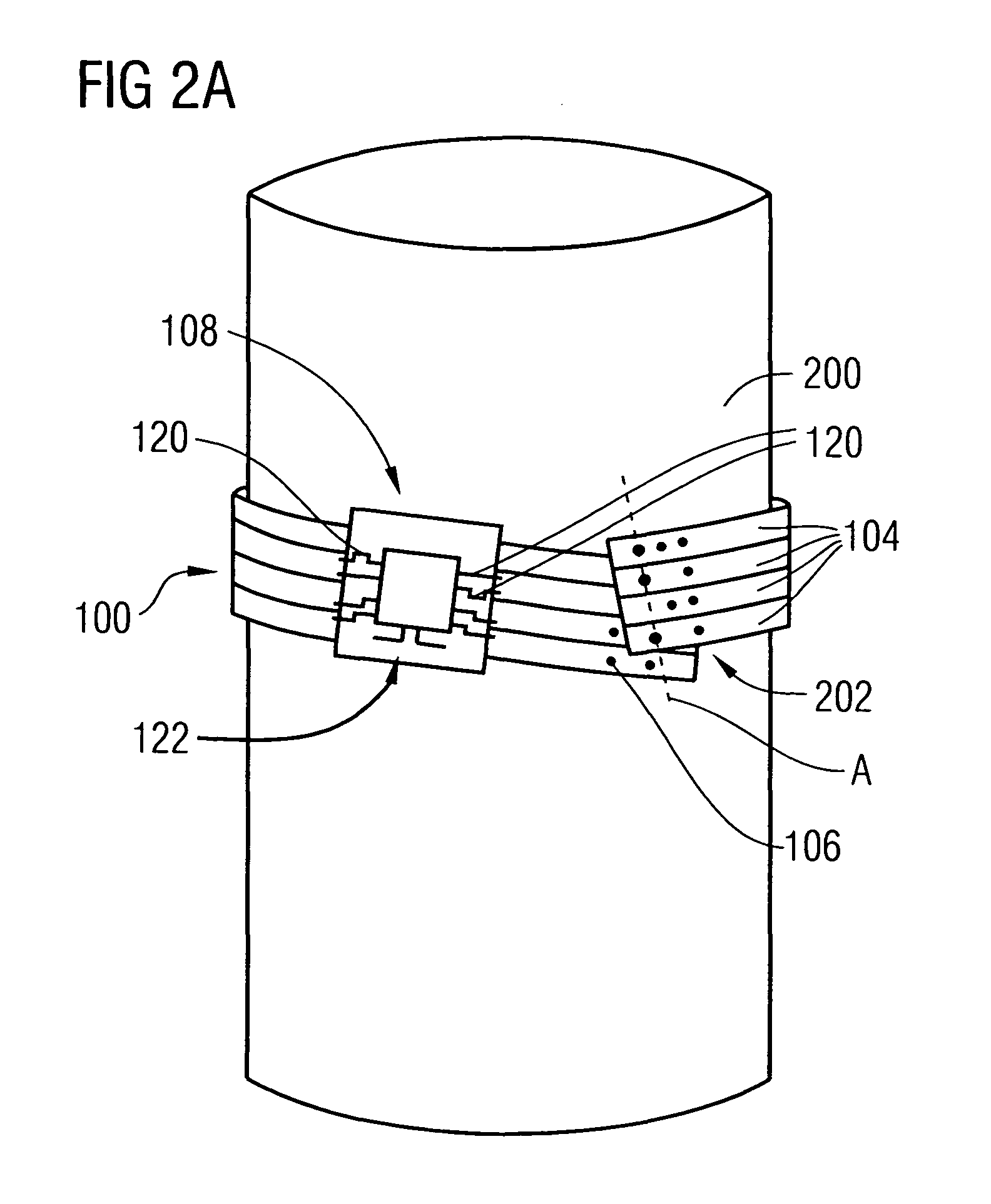 Authenticity tag and method for operating an authenticity tag