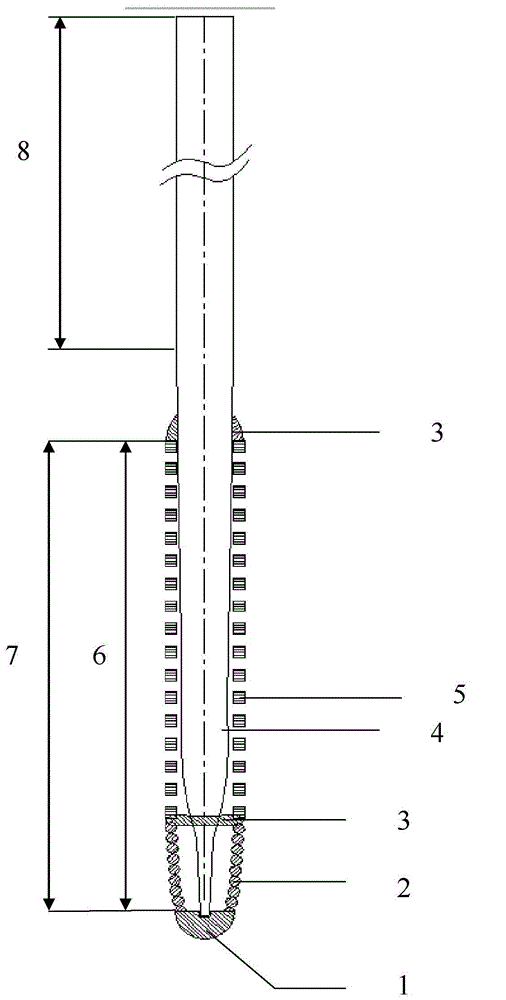 Medical guide wire and conveying system