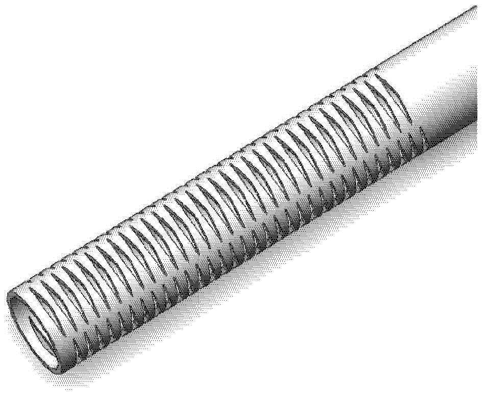 Medical guide wire and conveying system