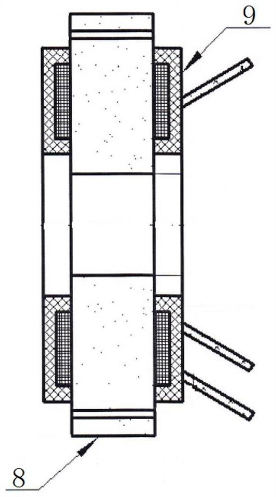 Alignment method for radial magnetic levitation stator element of gyro accelerometer