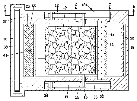 Vehicle-mounted foldable ceiling projector