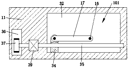 Vehicle-mounted foldable ceiling projector