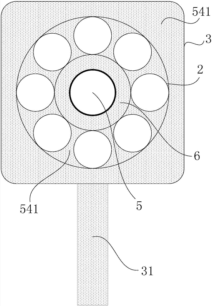 Portable multispectral camera and application method thereof