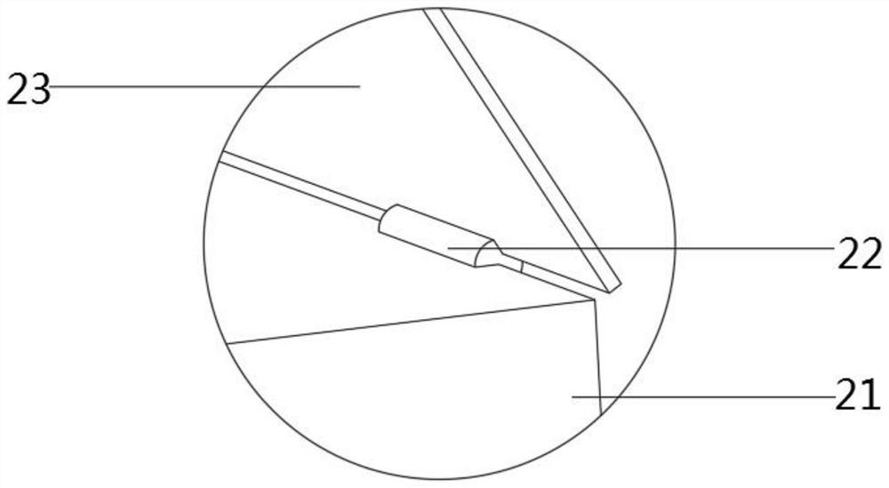 Debridement device for general surgery department