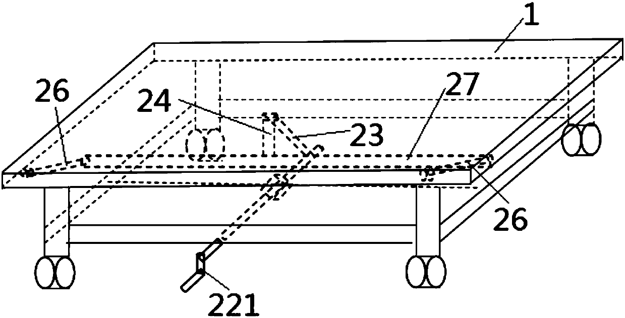 Movable culture bed