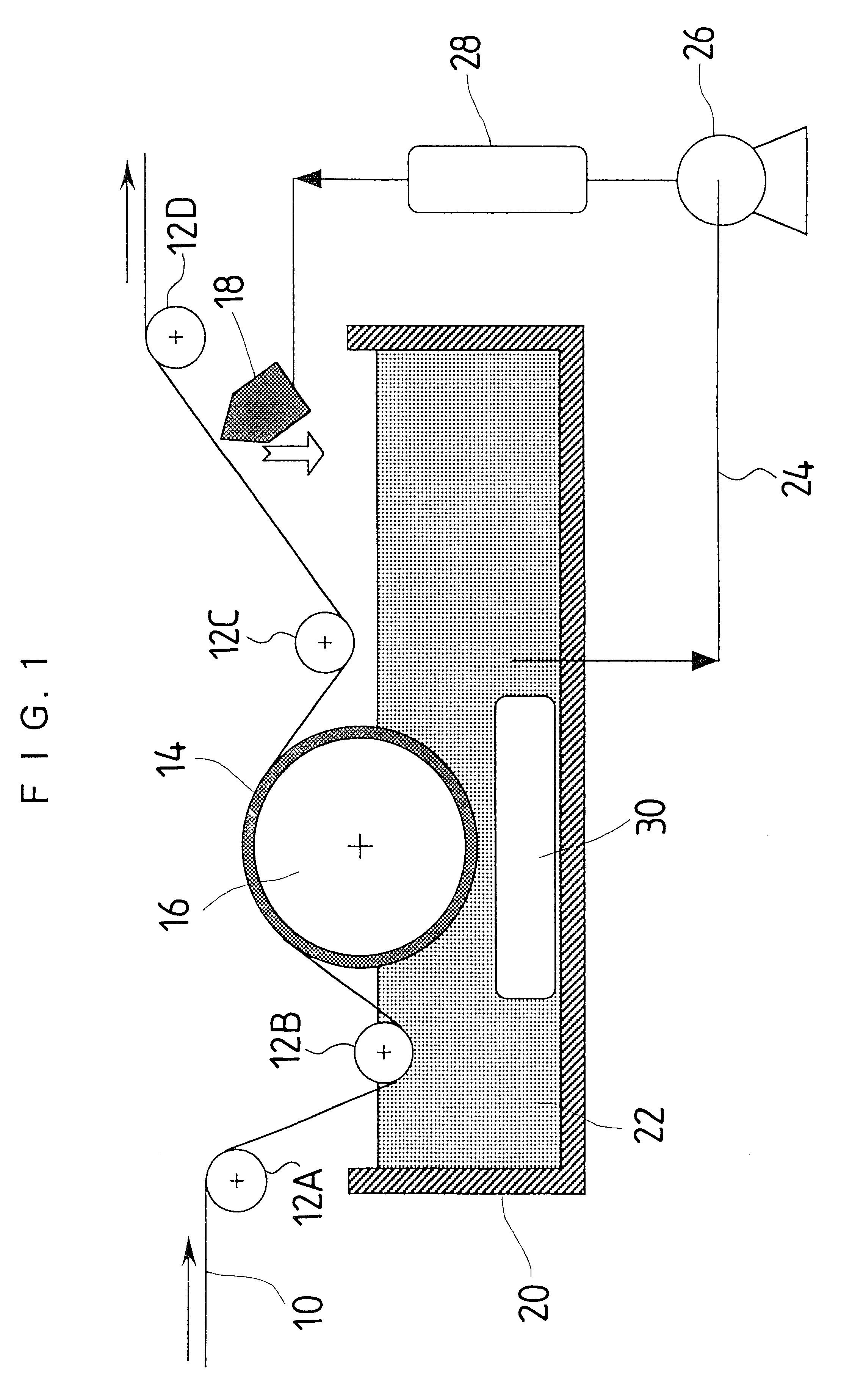 Web particle removal method and apparatus