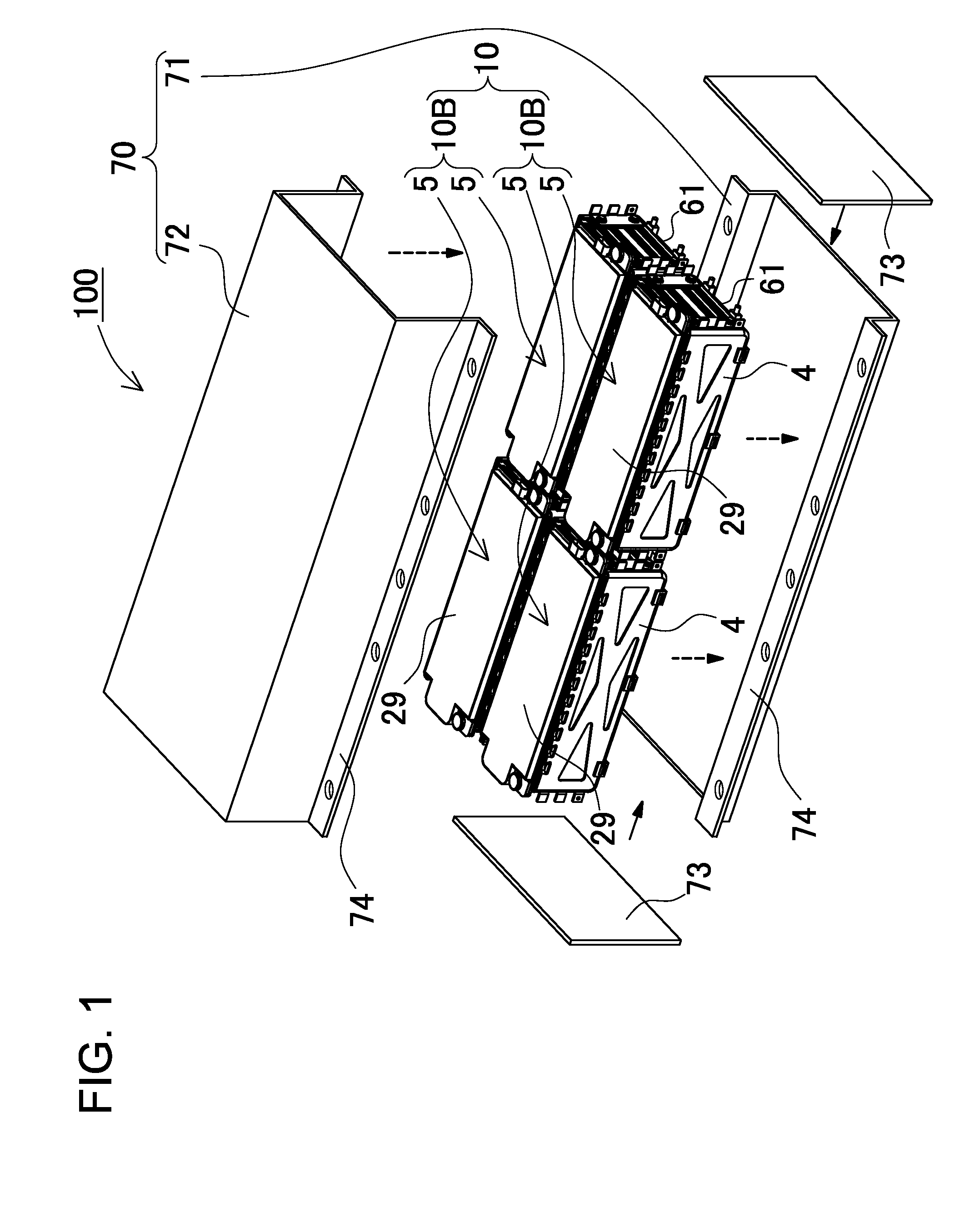 Power source apparatus, and vehicle and power storage device equipped with that power source apparatus