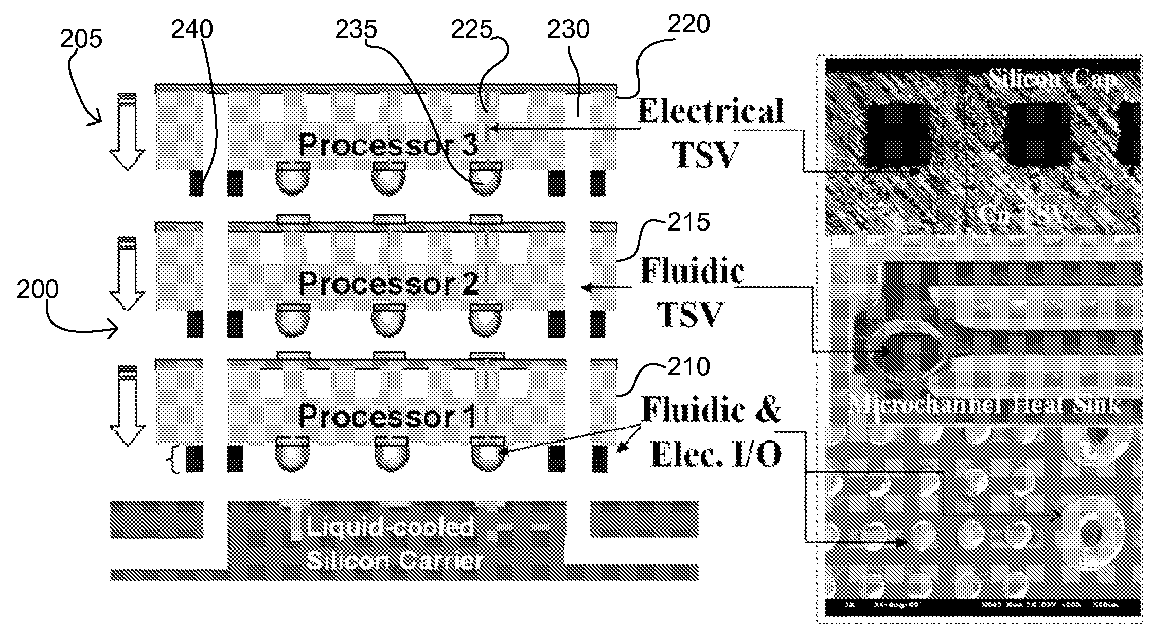 Air-gap c4 fluidic I/O interconnects and methods of fabricating same