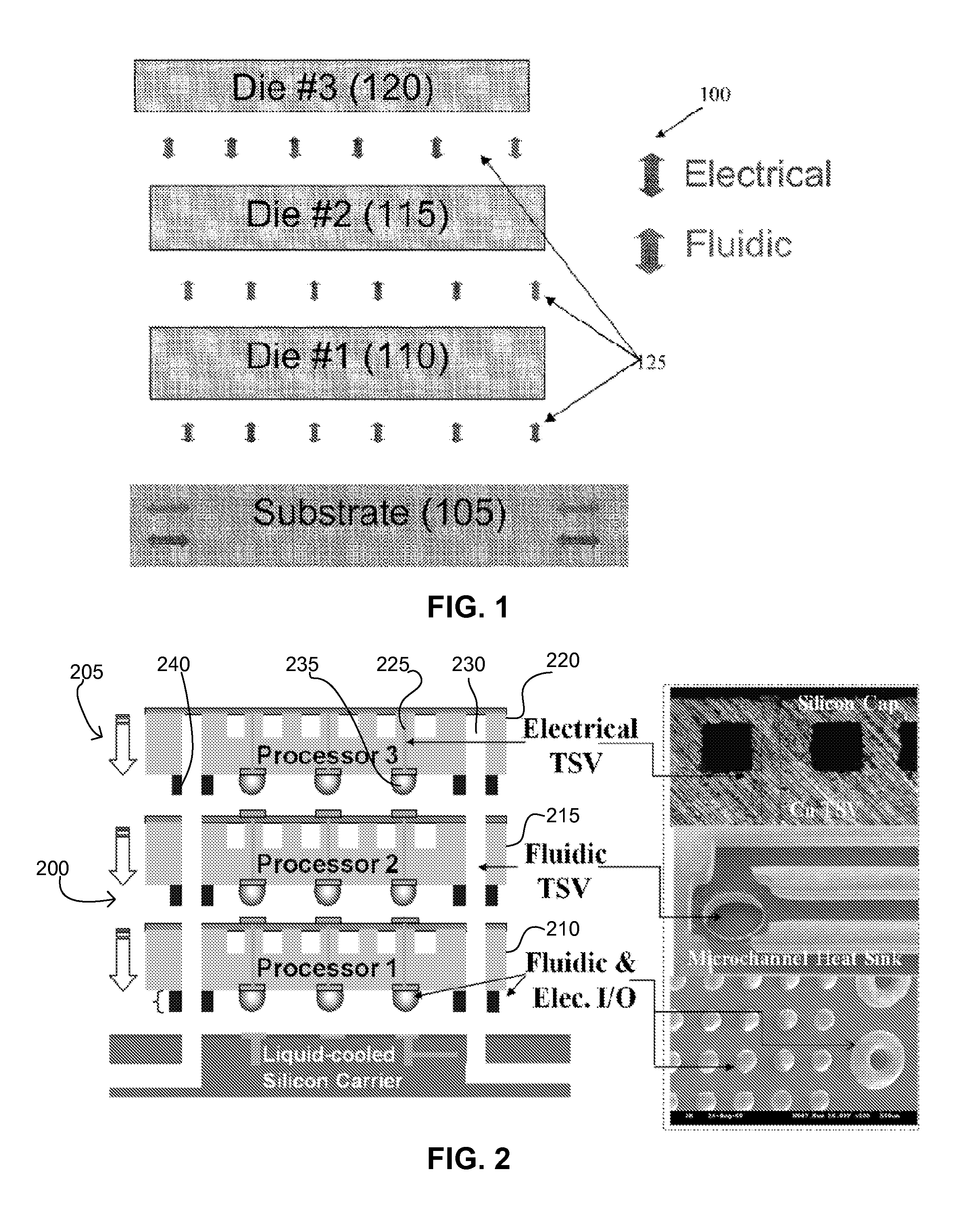 Air-gap c4 fluidic I/O interconnects and methods of fabricating same